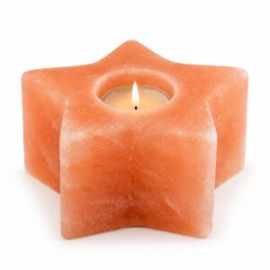 portavelas sal rosa estrella